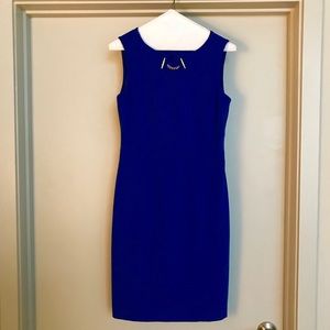 Royal Blue Ivanka Trump Dress